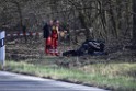 Schwerer VU Krad Fahrrad Koeln Porz Alte Koelnerstr P095